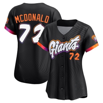 Anthracite Limited Trevor McDonald Women's San Francisco Giants 2025 City Connect Jersey