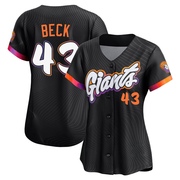 Anthracite Limited Tristan Beck Women's San Francisco Giants 2025 City Connect Jersey