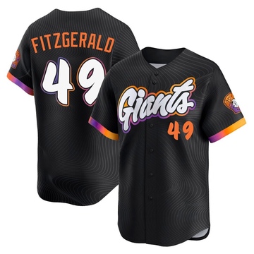 Anthracite Limited Tyler Fitzgerald Men's San Francisco Giants 2025 City Connect Jersey