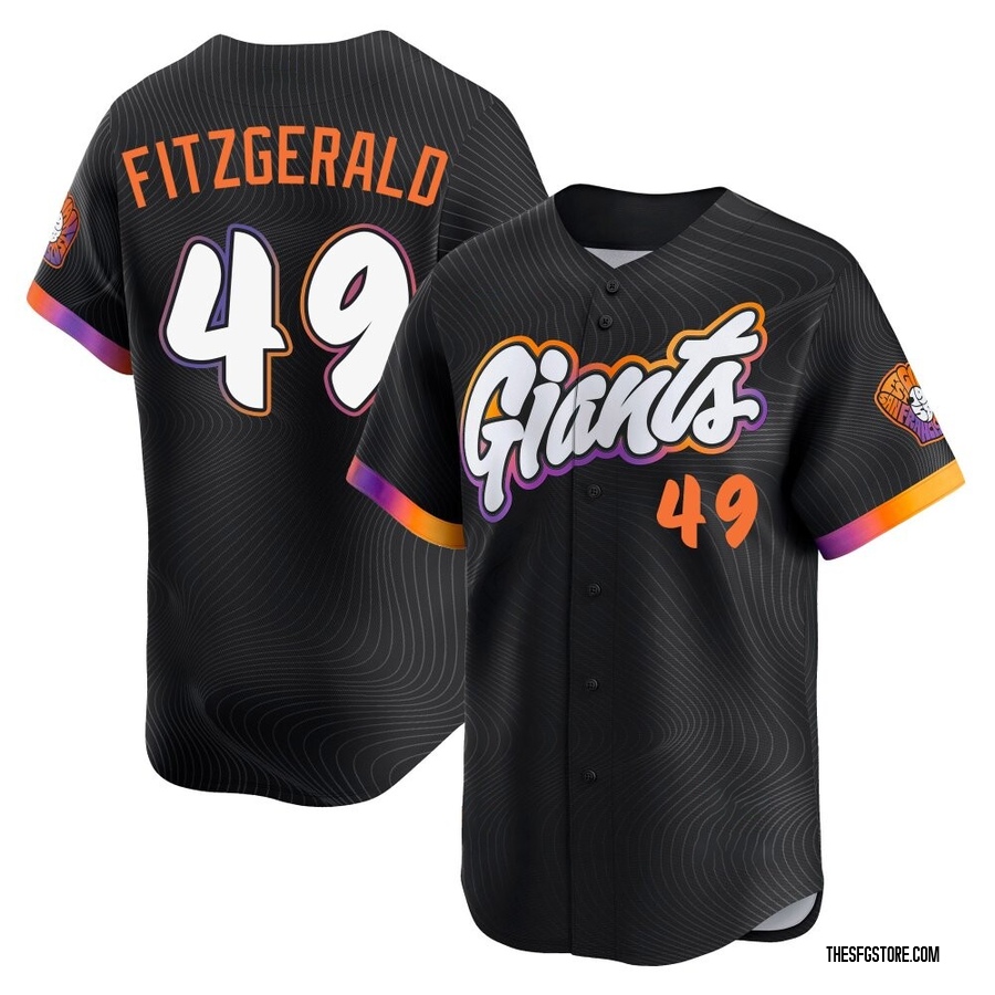 Anthracite Limited Tyler Fitzgerald Men's San Francisco Giants 2025 City Connect Jersey