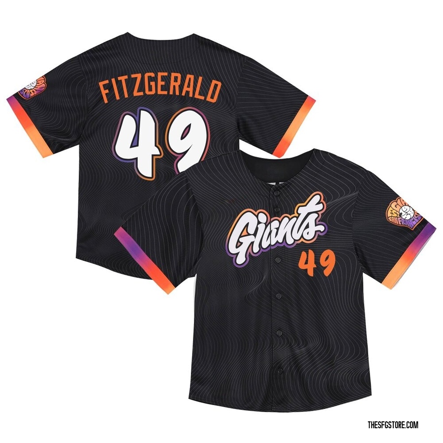 Anthracite Limited Tyler Fitzgerald Toddler San Francisco Giants 2025 City Connect Jersey