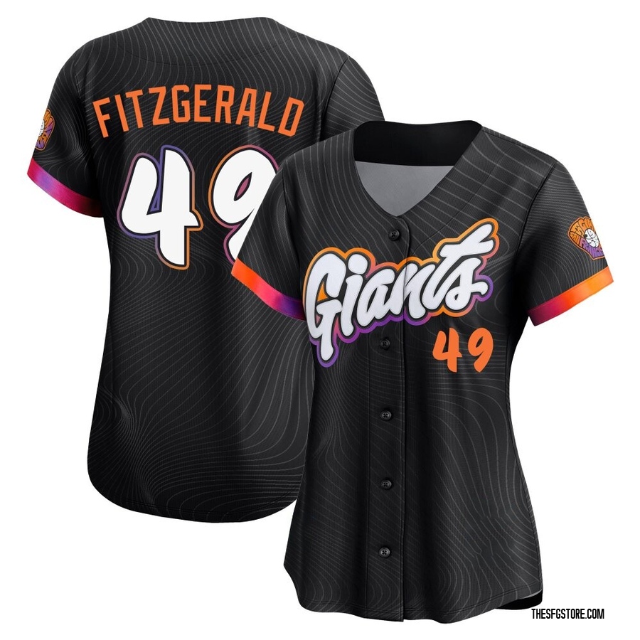 Anthracite Limited Tyler Fitzgerald Women's San Francisco Giants 2025 City Connect Jersey