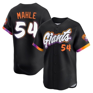 Anthracite Limited Tyler Mahle Men's San Francisco Giants 2025 City Connect Jersey
