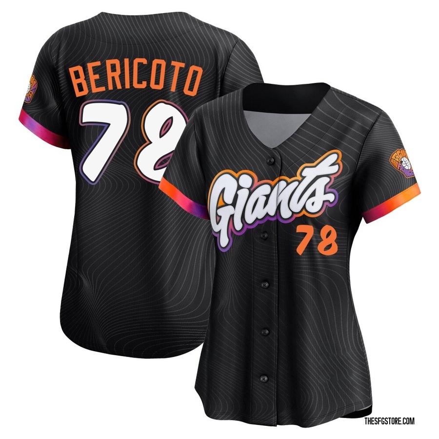 Anthracite Limited Victor Bericoto Women's San Francisco Giants 2025 City Connect Jersey