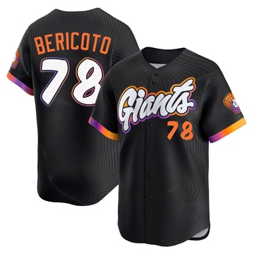 Anthracite Limited Victor Bericoto Youth San Francisco Giants 2025 City Connect Jersey