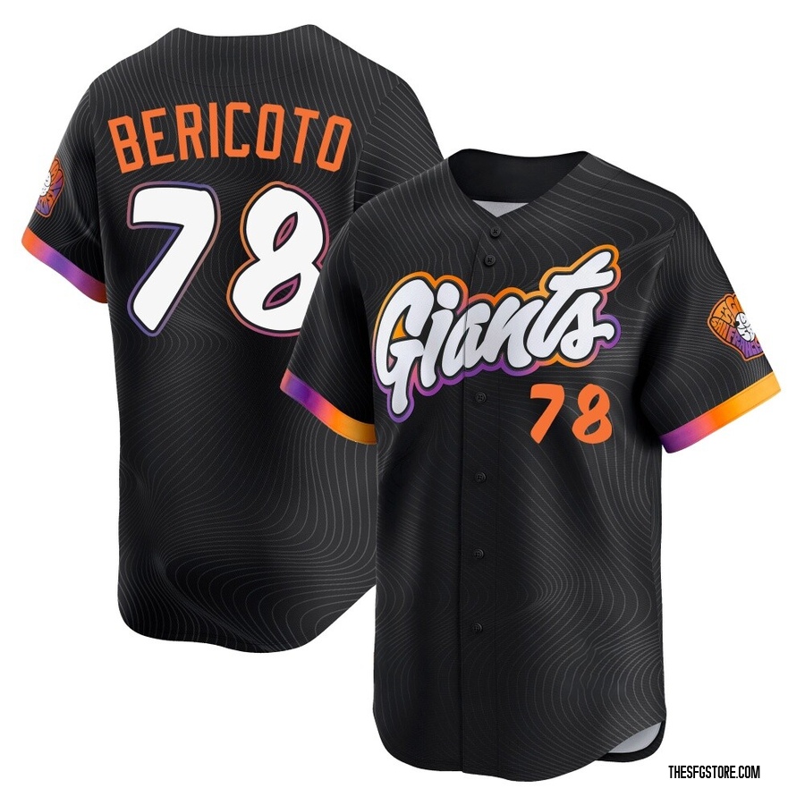 Anthracite Limited Victor Bericoto Youth San Francisco Giants 2025 City Connect Jersey