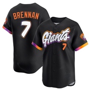 Anthracite Limited Will Brennan Youth San Francisco Giants 2025 City Connect Jersey