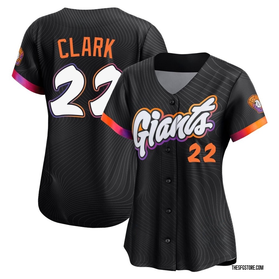 Anthracite Limited Will Clark Women's San Francisco Giants 2025 City Connect Jersey