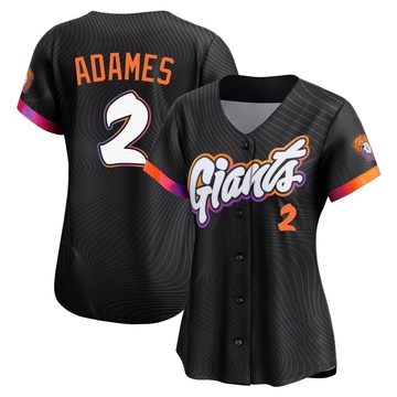 Anthracite Limited Willy Adames Women's San Francisco Giants 2025 City Connect Jersey