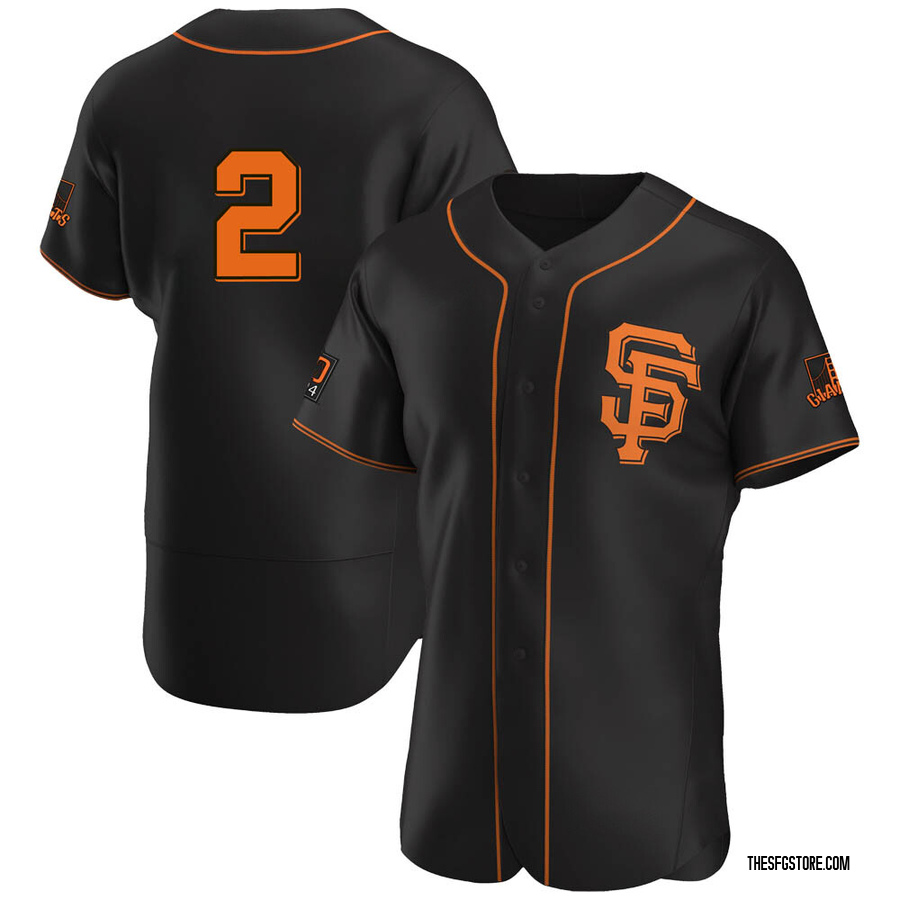 Black Authentic Dick Dietz Men's San Francisco Giants Alternate Jersey