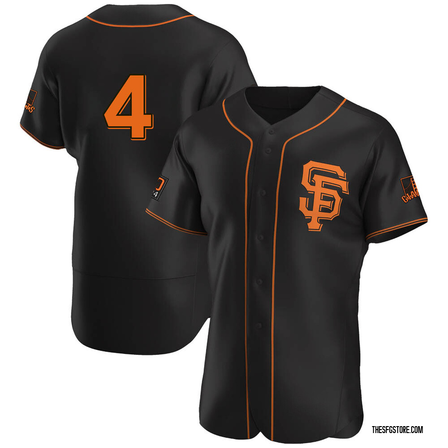 Black Authentic Mel Ott Men's San Francisco Giants Alternate Jersey