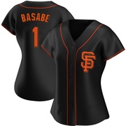 Black Authentic Osleivis Basabe Women's San Francisco Giants Alternate Jersey