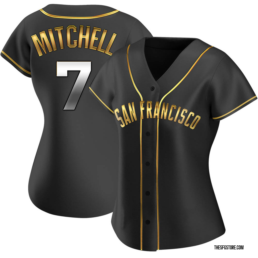 Black Golden Replica Kevin Mitchell Women's San Francisco Giants Alternate Jersey
