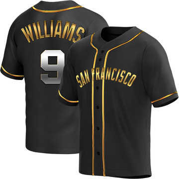 Black Golden Replica Matt Williams Youth San Francisco Giants Alternate Jersey