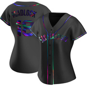 Black Holographic Replica Bill Madlock Women's San Francisco Giants Alternate Jersey