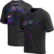 Black Holographic Replica Juan Marichal Youth San Francisco Giants Alternate Jersey