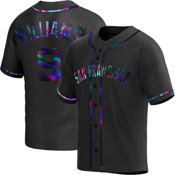 Black Holographic Replica Matt Williams Youth San Francisco Giants Alternate Jersey