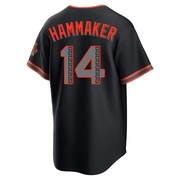 Black Limited Atlee Hammaker Youth San Francisco Giants Alternate Stadium Jersey