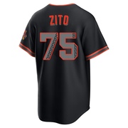Black Limited Barry Zito Youth San Francisco Giants Alternate Stadium Jersey