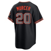 Black Limited Bobby Murcer Youth San Francisco Giants Alternate Stadium Jersey