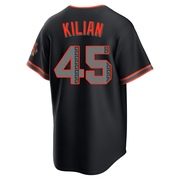 Black Limited Caleb Kilian Youth San Francisco Giants Alternate Stadium Jersey