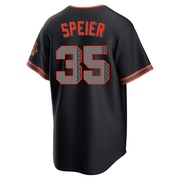Black Limited Chris Speier Youth San Francisco Giants Alternate Stadium Jersey