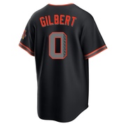 Black Limited Drew Gilbert Youth San Francisco Giants Alternate Stadium Jersey