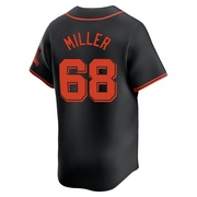 Black Limited Erik Miller Youth San Francisco Giants Alternate Jersey