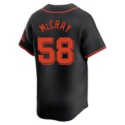 Black Limited Grant McCray Youth San Francisco Giants Alternate Jersey