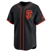 Black Limited Harrison Bader Men's San Francisco Giants Alternate Jersey