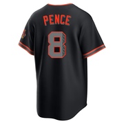 Black Limited Hunter Pence Men's San Francisco Giants Alternate Stadium Jersey