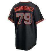 Black Limited Jesus Rodriguez Youth San Francisco Giants Alternate Stadium Jersey