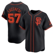 Black Limited Joey Lucchesi Men's San Francisco Giants Alternate Jersey