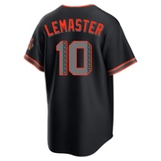 Black Limited Johnnie Lemaster Youth San Francisco Giants Alternate Stadium Jersey