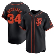 Black Limited JT Brubaker Youth San Francisco Giants Alternate Jersey