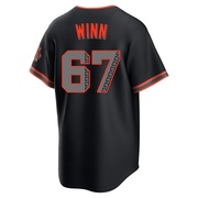 Black Limited Keaton Winn Youth San Francisco Giants Alternate Stadium Jersey