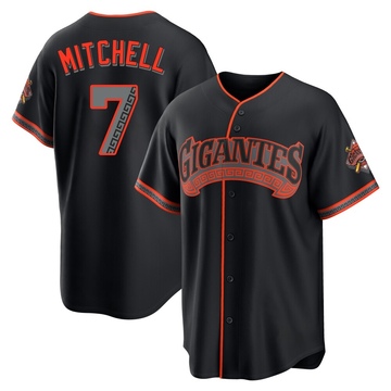Black Limited Kevin Mitchell Men's San Francisco Giants Alternate Stadium Jersey