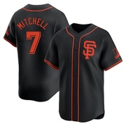Black Limited Kevin Mitchell Youth San Francisco Giants Alternate Jersey