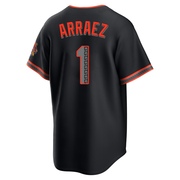 Black Limited Luis Arraez Youth San Francisco Giants Alternate Stadium Jersey
