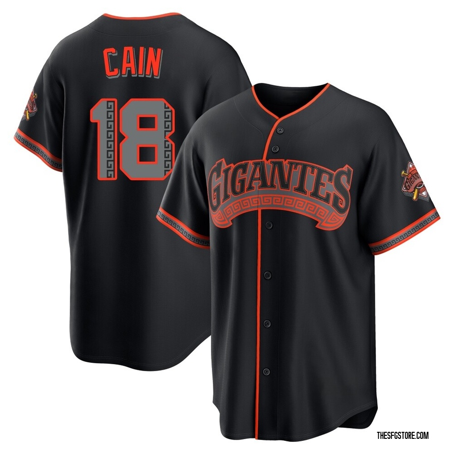 Black Limited Matt Cain Men's San Francisco Giants Alternate Stadium Jersey