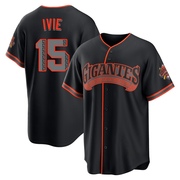 Black Limited Mike Ivie Youth San Francisco Giants Alternate Stadium Jersey