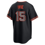 Black Limited Mike Ivie Youth San Francisco Giants Alternate Stadium Jersey