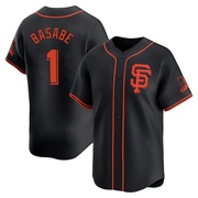 Black Limited Osleivis Basabe Youth San Francisco Giants Alternate Jersey
