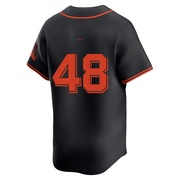 Black Limited Reiver Sanmartin Men's San Francisco Giants Alternate Jersey