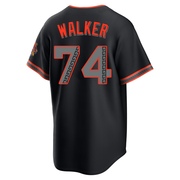 Black Limited Ryan Walker Men's San Francisco Giants Alternate Stadium Jersey