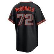 Black Limited Trevor McDonald Men's San Francisco Giants Alternate Stadium Jersey