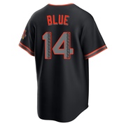 Black Limited Vida Blue Youth San Francisco Giants Alternate Stadium Jersey