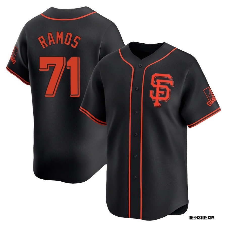 Black Limited Wilkin Ramos Men's San Francisco Giants Alternate Jersey