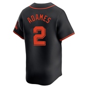 Black Limited Willy Adames Youth San Francisco Giants Alternate Jersey