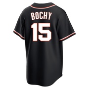 Black Replica Bruce Bochy Youth San Francisco Giants Fashion Out Jersey